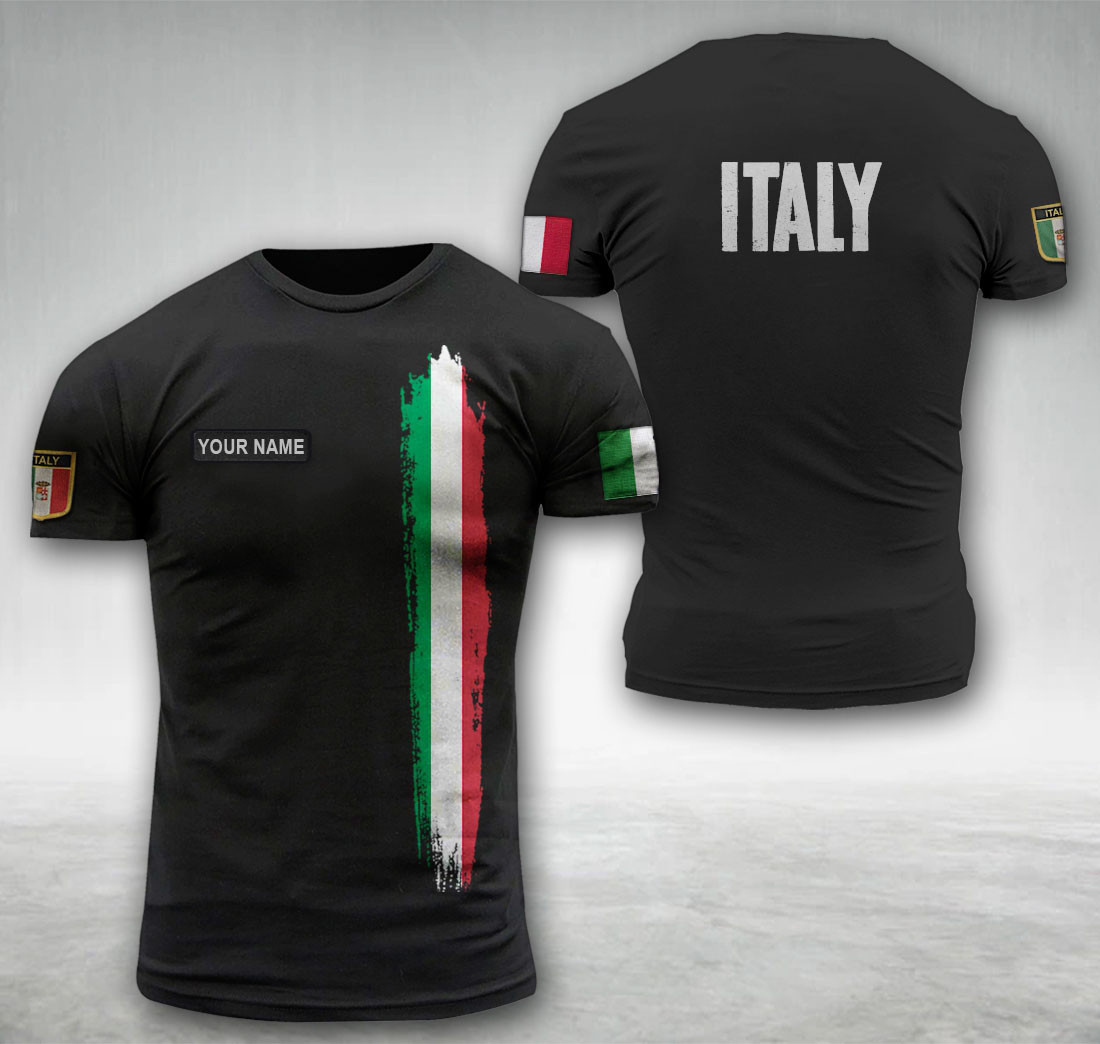 italy camo customize T-shirt 1105