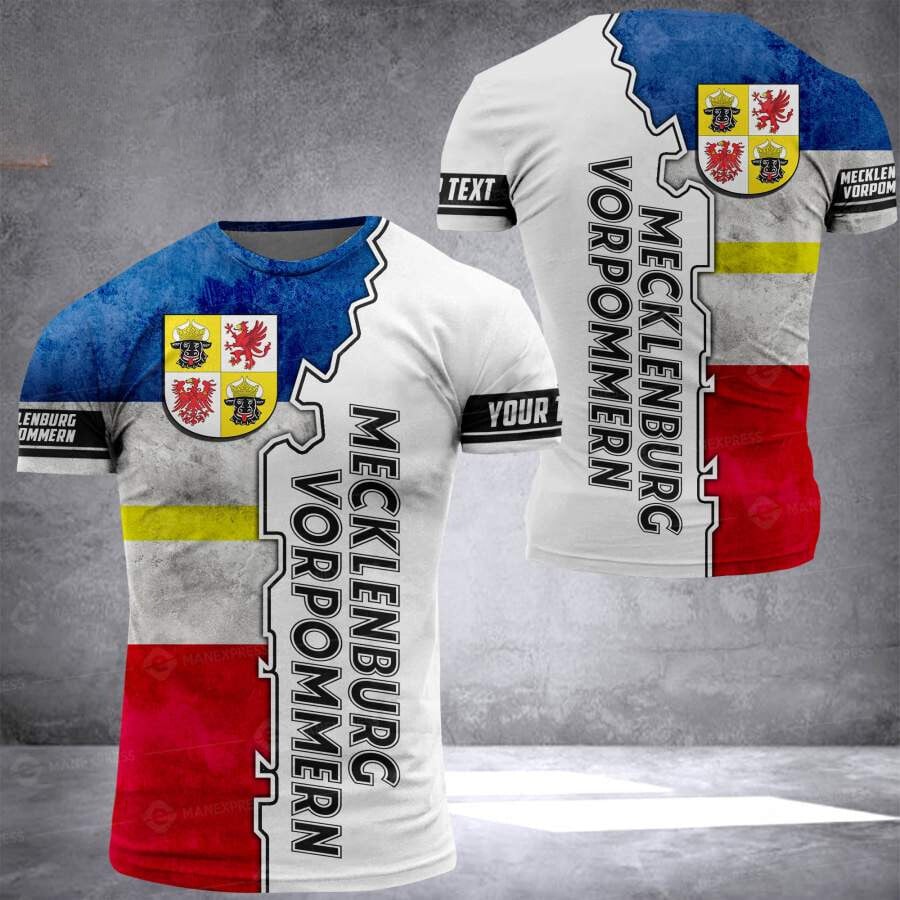 Mecklenburg-Vorpommern customize T-shirt NP