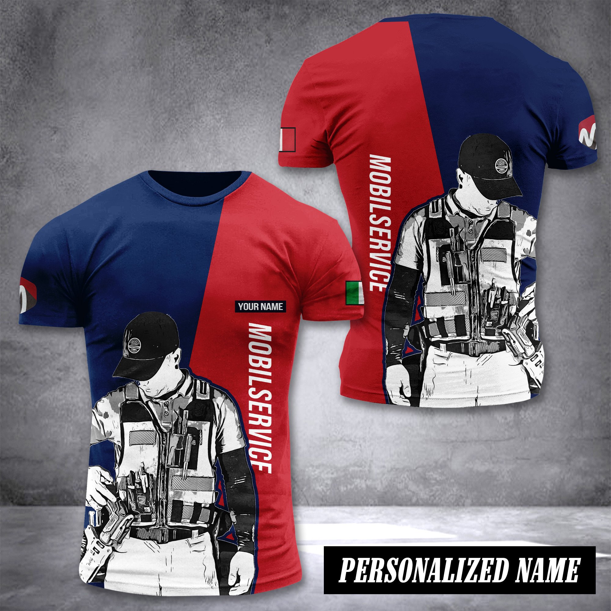 mobilservice customize T-shirt 2452