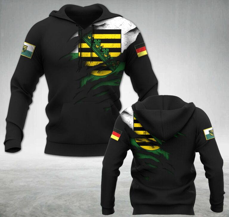 Saxony Germany National Flag UC3 hoodie