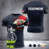 Firefighter Bremerhaven Germany customize T-shirt 3d 297