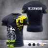 Firefighter Herne Germany customize T-shirt 3d 297